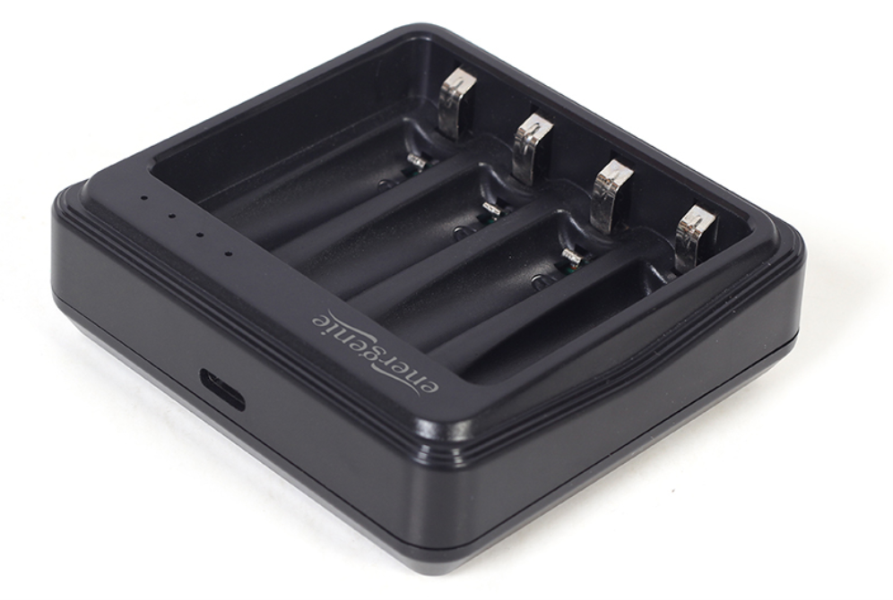 CARGADOR DE BATERIAS GEMBIRD USB DE 4 RANURAS COMPATIBLE AA, AAA RECARGABLES - detalle