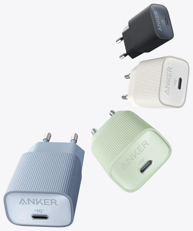 CARGADOR DE PARED ANKER NANO USB-C DE PARED 30W NEGRO - detalle