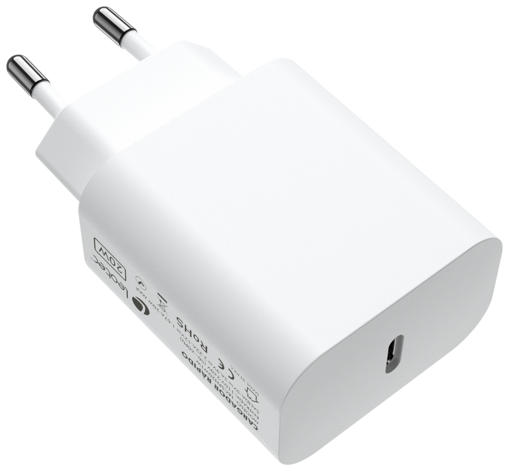 CARGADOR DE PARED LEOTEC USB C 20W 3.0 5V3A 9V2,22A 12V1,67A BLANCO - detalle