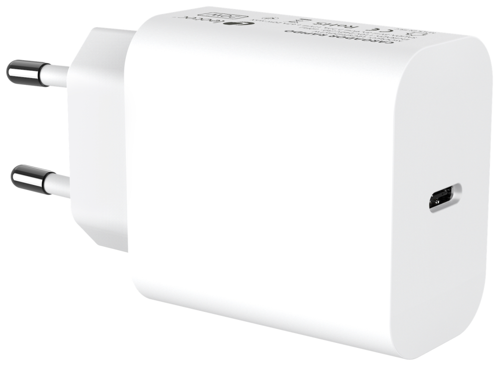 CARGADOR DE PARED LEOTEC USB C 20W 3.0 5V3A 9V2,22A 12V1,67A BLANCO - detalle