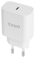 CARGADOR DE PARED TOOQ USB-C PD3.0 20W BLANCO