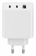 CARGADOR DE PARED XIAOMI 2XUSB-C 1USB-A 67W + CABLE WHITE
