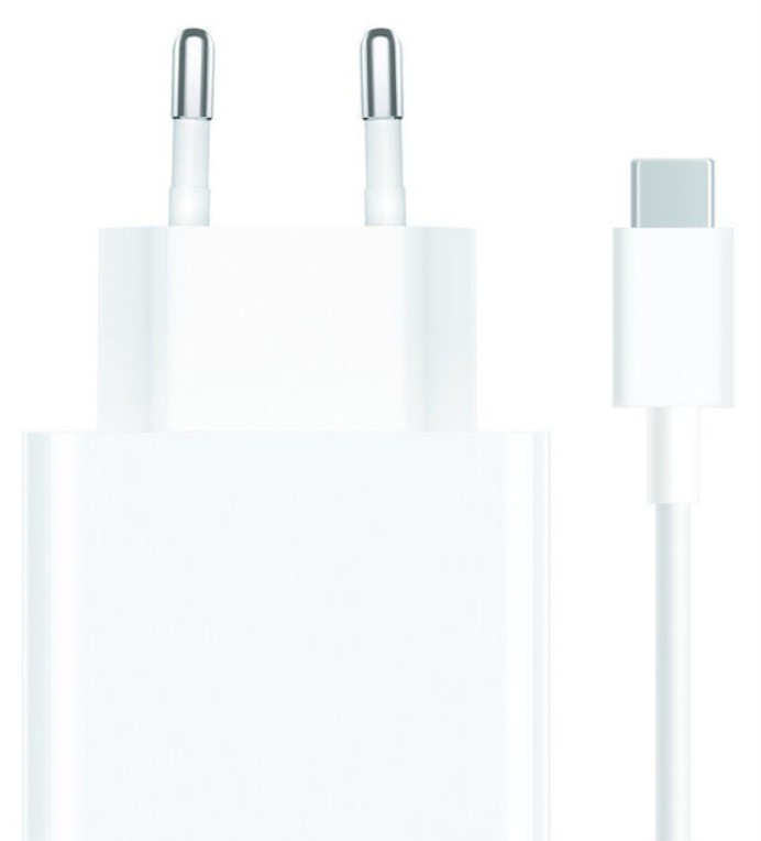 CARGADOR DE PARED XIAOMI TIPO-A 67W + CABLE WHITE