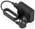 CARGADOR GAN AISENS SOBREMESA 140W 3XUSB-C PD3.1 QC4.0 QC5.0 USB-A QC3.0