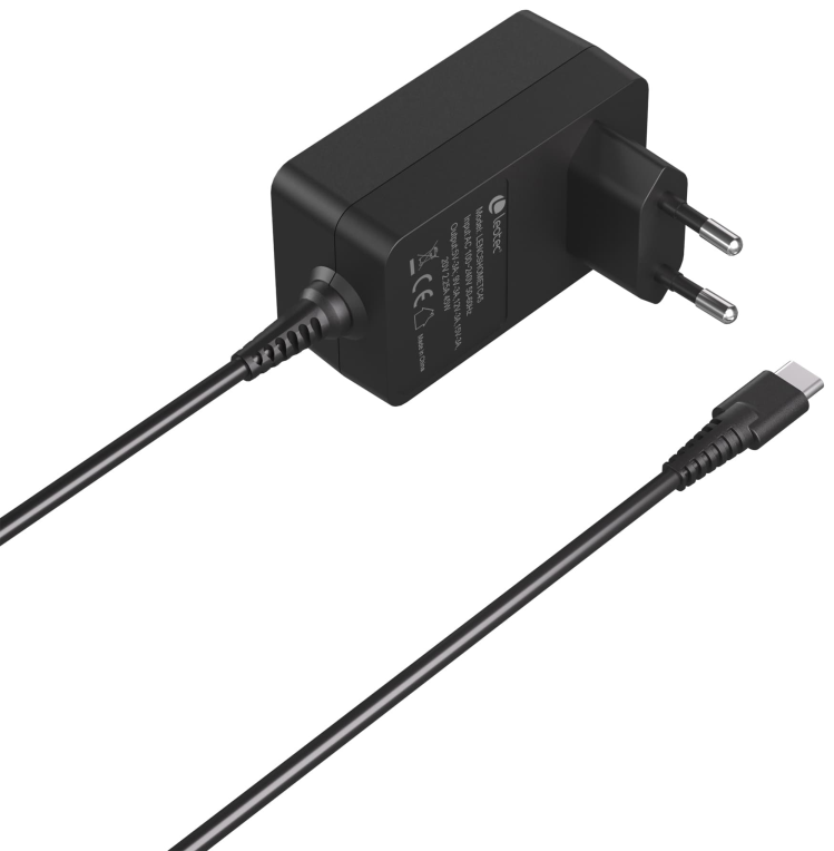 CARGADOR LEOTEC NOTEBOOK USB-C 45W + 5 PUNTAS - detalle