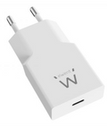 CARGADOR MOVIL EWENT EW1310 USB-C PD 20W GAN BLANCO