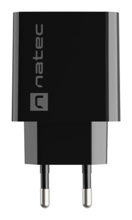 CARGADOR NATEC RIBERA 20W 1XUSB-C PD3.0 QC3.0 NEGRO - detalle