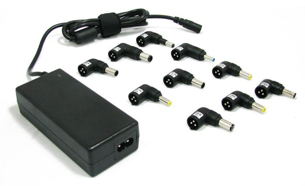 CARGADOR PARA PORTATIL AUTOMATICO UNIVERSAL LEOTEC 70W NEGRO