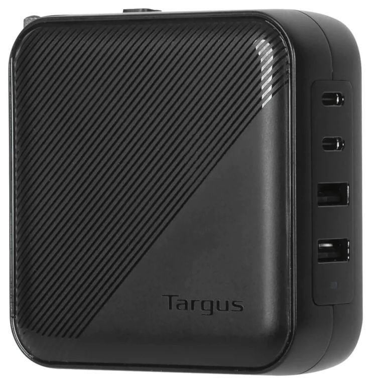 Targus APA109GL cargador de dispositivo móvil Universal Negro Corriente alterna Carga rápida Interior