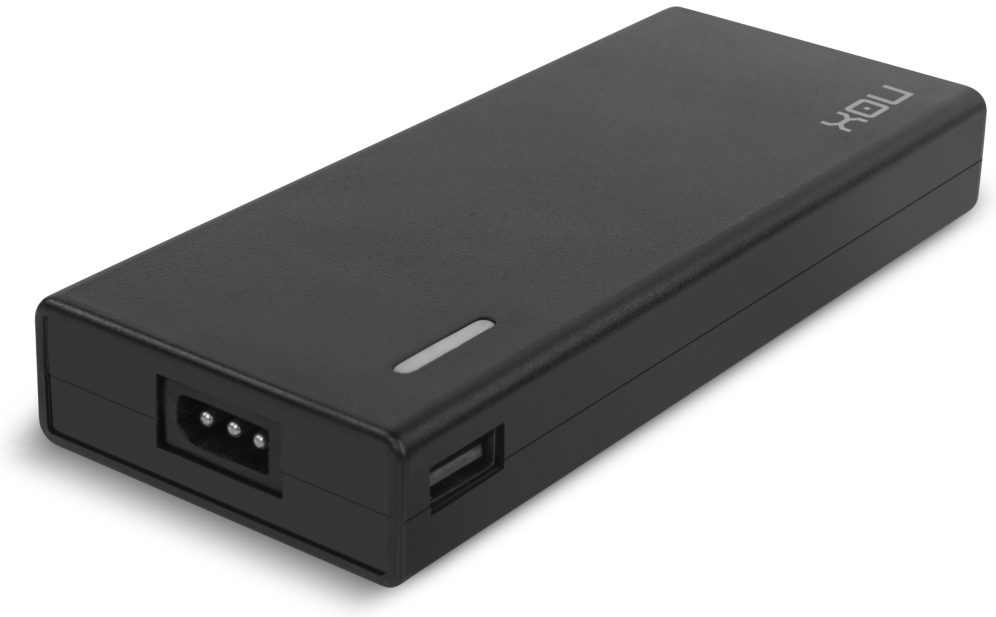CARGADOR PORTATIL UNIVERSAL NOX 90W USB - detalle