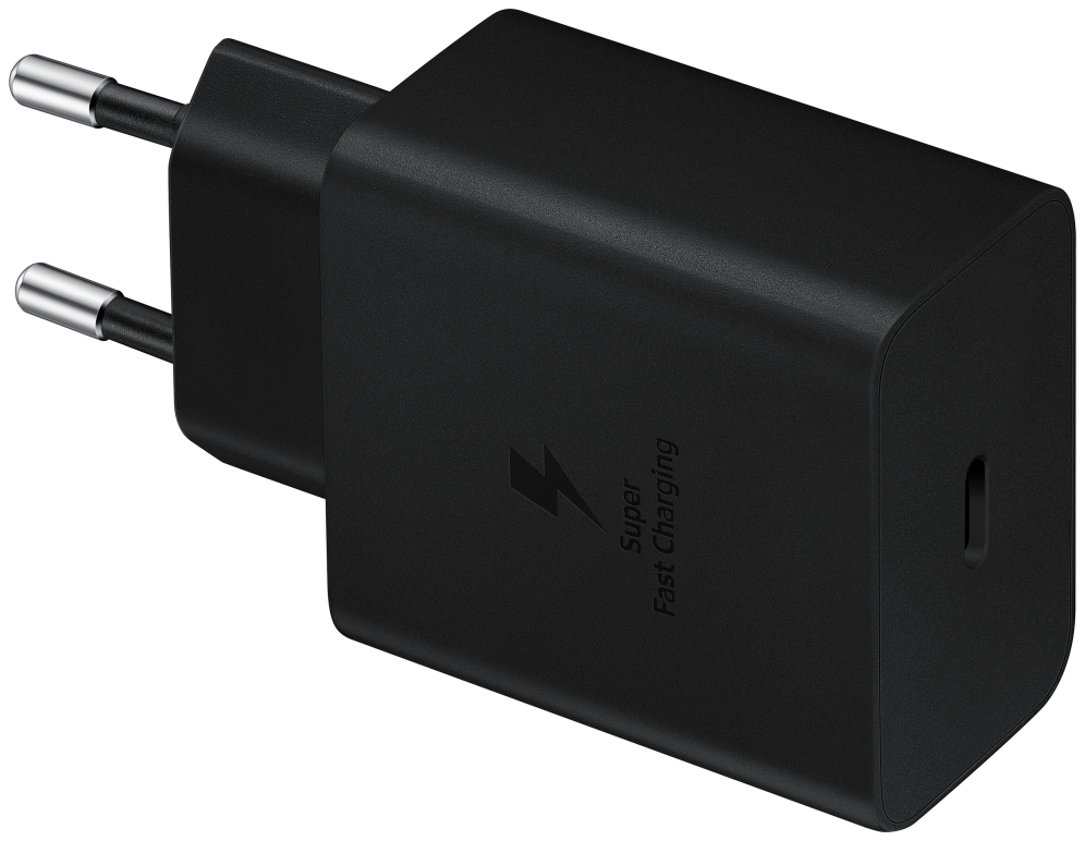 CARGADOR RAPIDO SAMSUNG EP-T4510 45W USB-C CON CABLE NEGRO