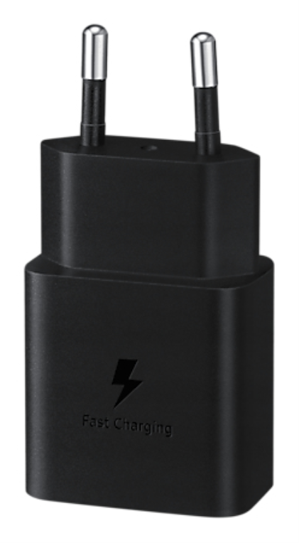 CARGADOR SAMSUNG EP-T1510 USB-C 15W BLACK CON CABLE - detalle
