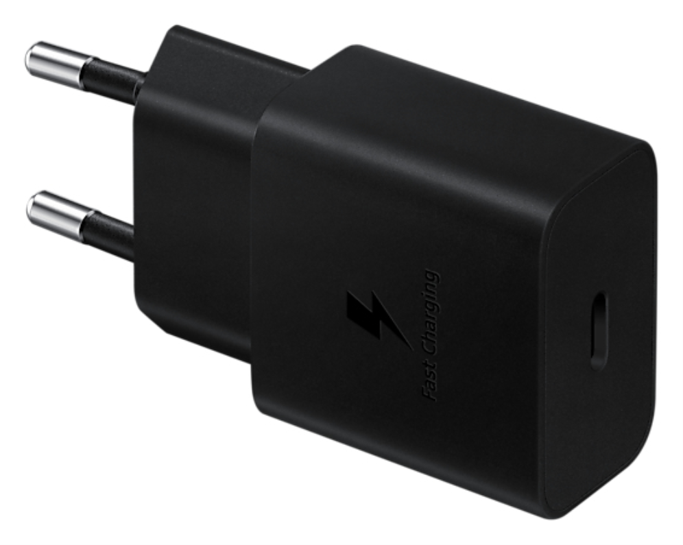 CARGADOR SAMSUNG EP-T1510 USB-C 15W BLACK CON CABLE