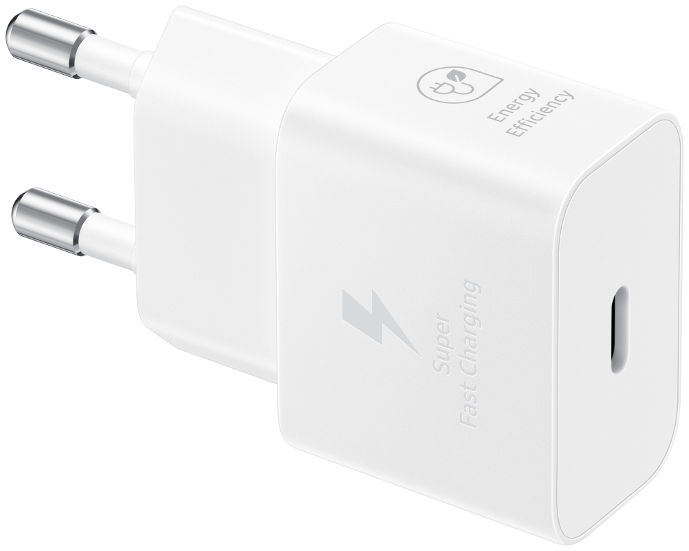 CARGADOR SAMSUNG EP-T2510 USB-C 25W GAN BLANCO CON CABLE - detalle