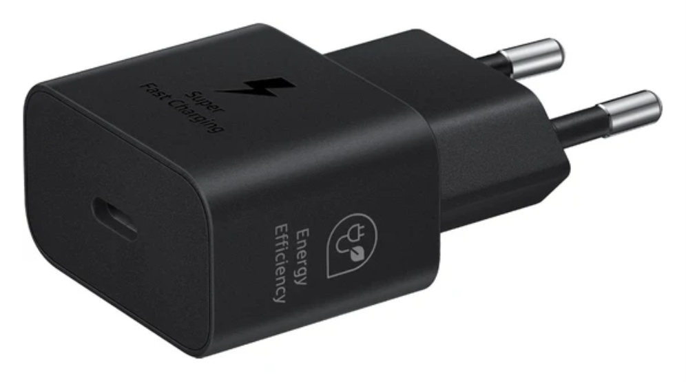 CARGADOR SAMSUNG EP-T2510 USB-C 25W GAN NEGRO SIN CABLE