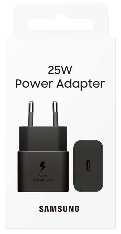 CARGADOR SAMSUNG EP-T2510 USB-C 25W GAN NEGRO SIN CABLE - detalle