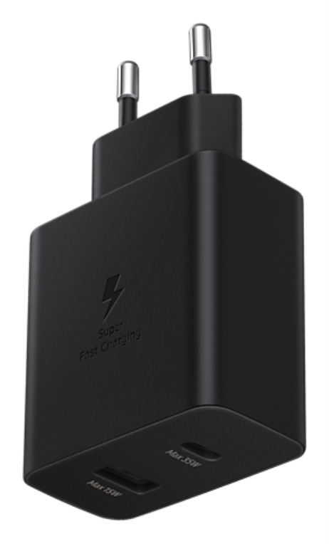 CARGADOR SAMSUNG TA220N 35W DUO NEGRO - detalle