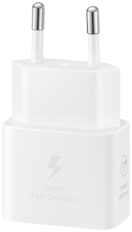 CARGADOR SAMSUNG USB-C 25W GAN WHITE SIN CABLE - detalle