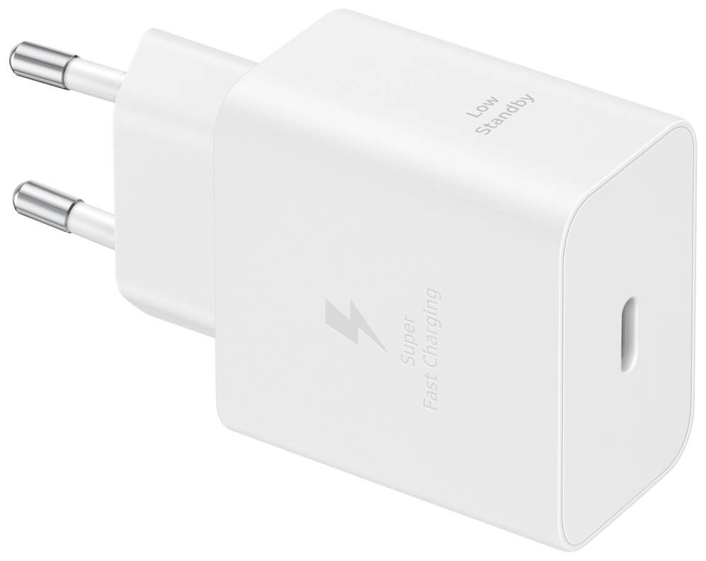CARGADOR SAMSUNG USB-C 45W BLANCO SIN CABLE EP-T4511NWEGEU