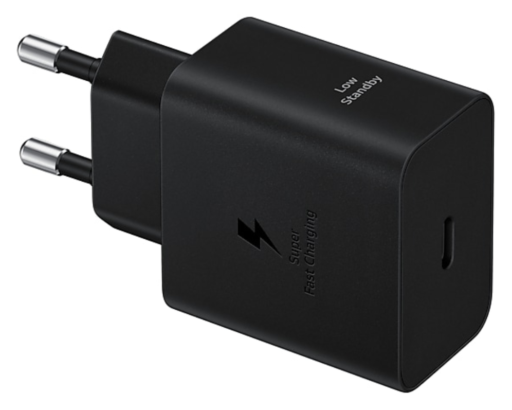 CARGADOR SAMSUNG USB-C 45W NEGRO SIN CABLE EP-T4511NBEGEU