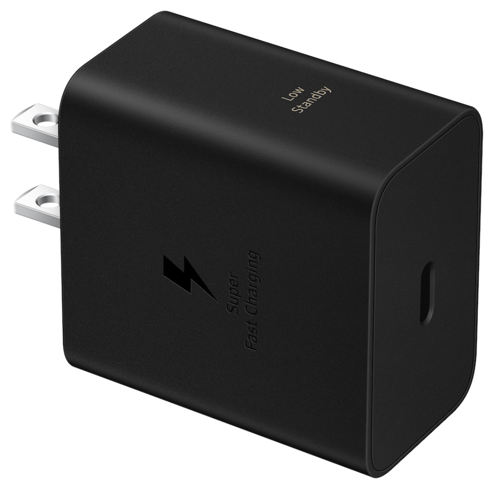 CARGADOR SAMSUNG USB-C 60W NEGRO SIN CABLE EP-T6010NBEGWW - detalle