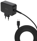 CARGADOR TOOQ PORTATIL GAN USB-C PD 45W NEGRO