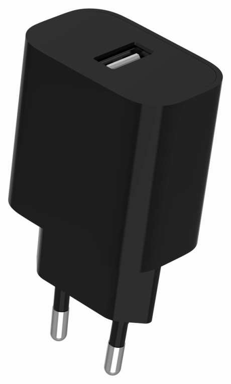 CARGADOR UNIVERSAL GEMBIRD USB 2.1 A NEGRO - detalle