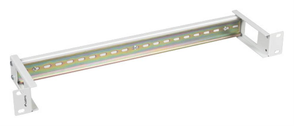 CARRIL DE MONTAJE LANBERG DIN TS-35 PARA RACK 19" 1U GRIS