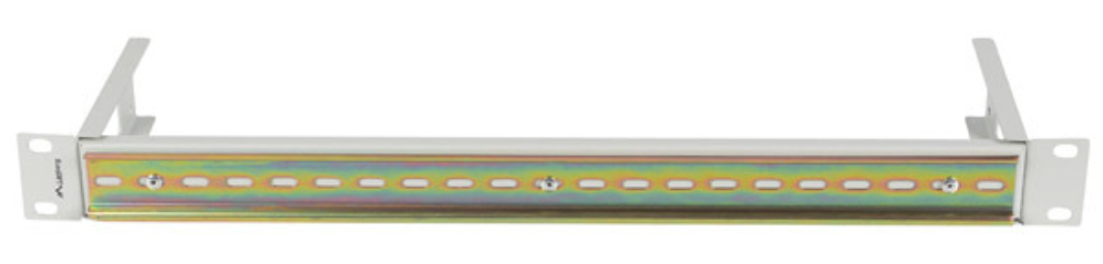 CARRIL DE MONTAJE LANBERG DIN TS-35 PARA RACK 19" 1U GRIS - detalle