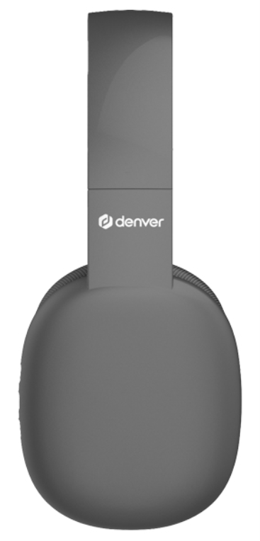 CASCOS BLUETOOTH DENVER INALAMBRICOS NEGRO - detalle