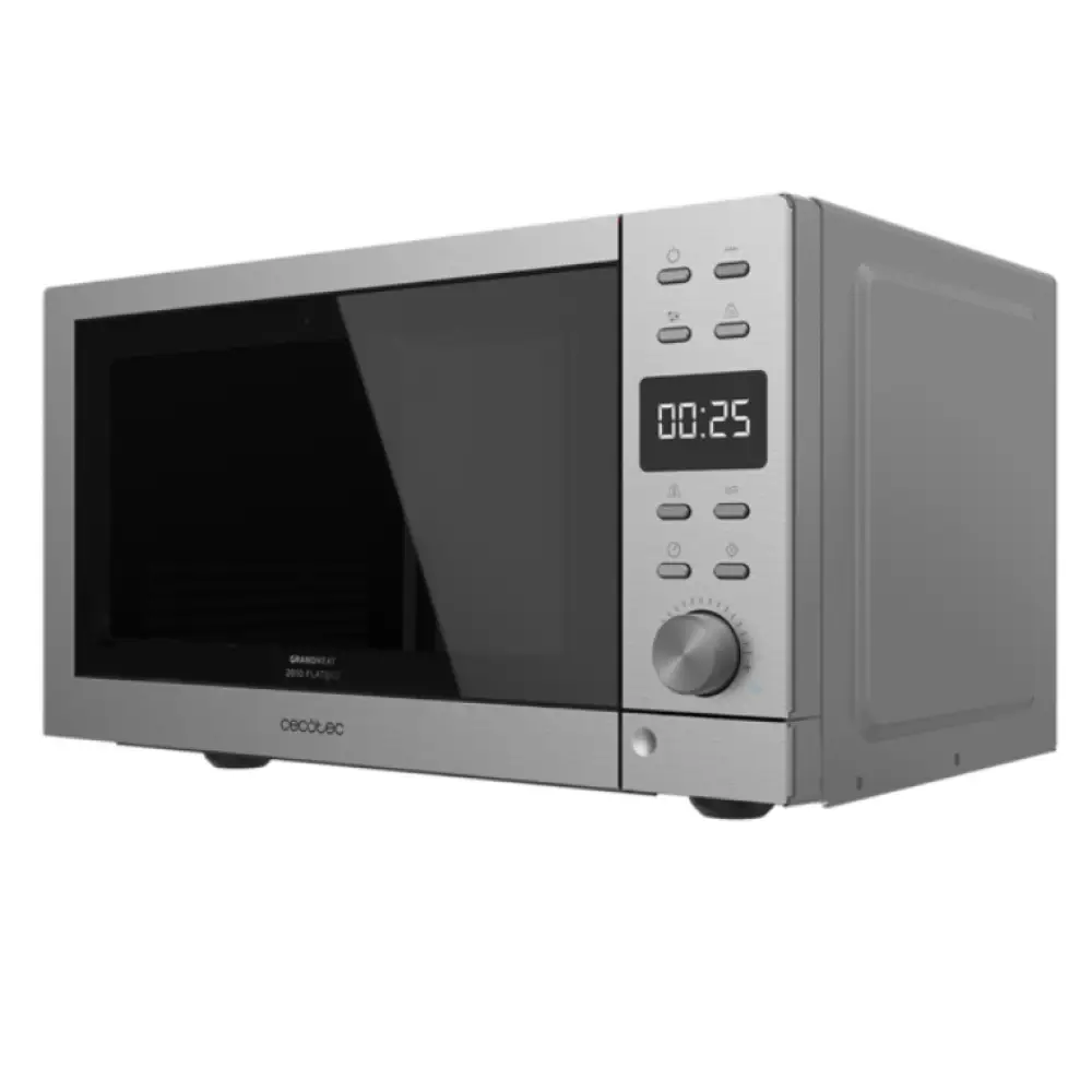 Cecotec 01399 microondas Negro. Acero Microondas con grill Encimera 20 L 700 W