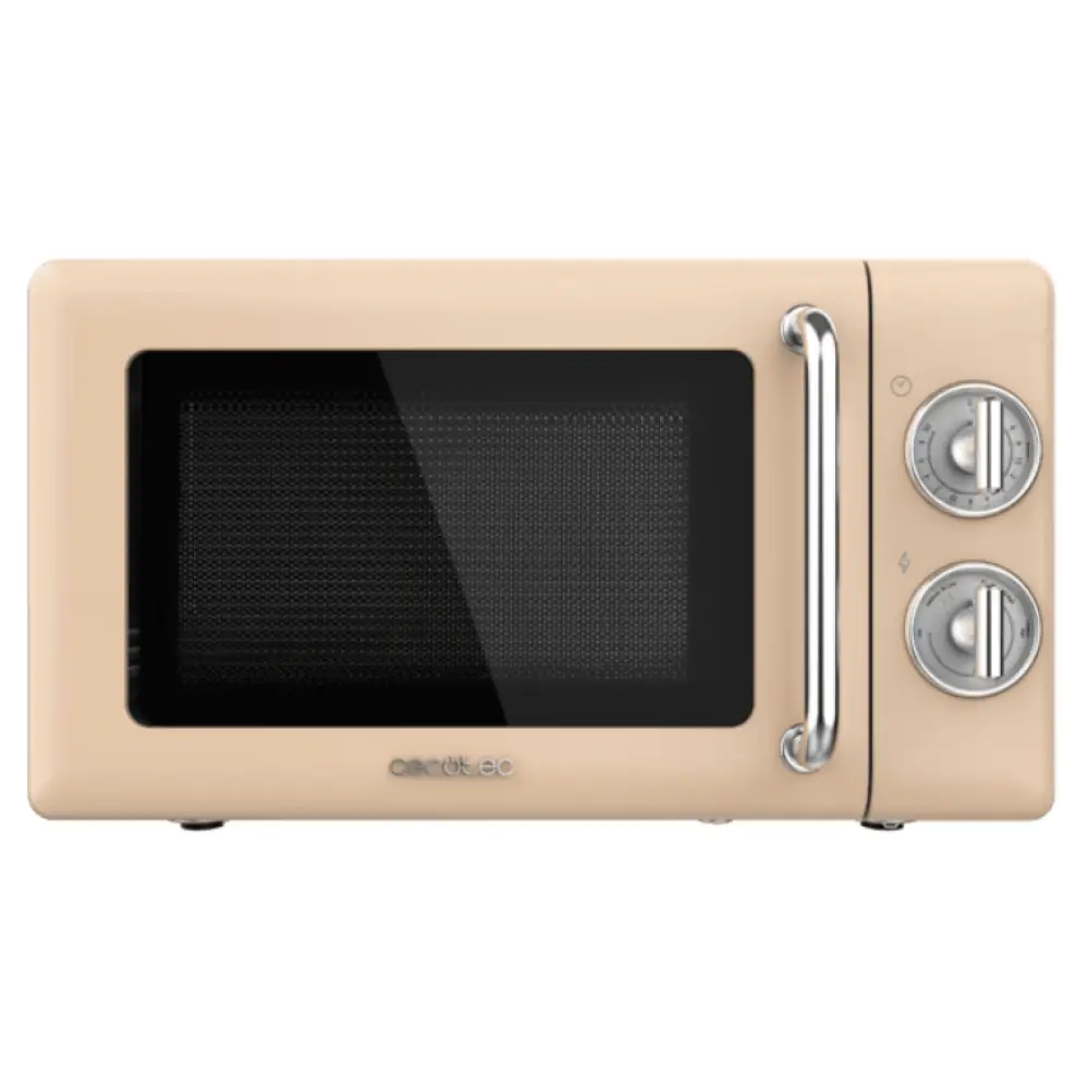 Cecotec 01704 microondas Beige Solo microondas Encimera 20 L 700 W