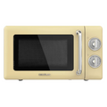 Cecotec 01708 microondas Beige. Acero inoxidable Microondas con grill Encimera 20 L 700 W