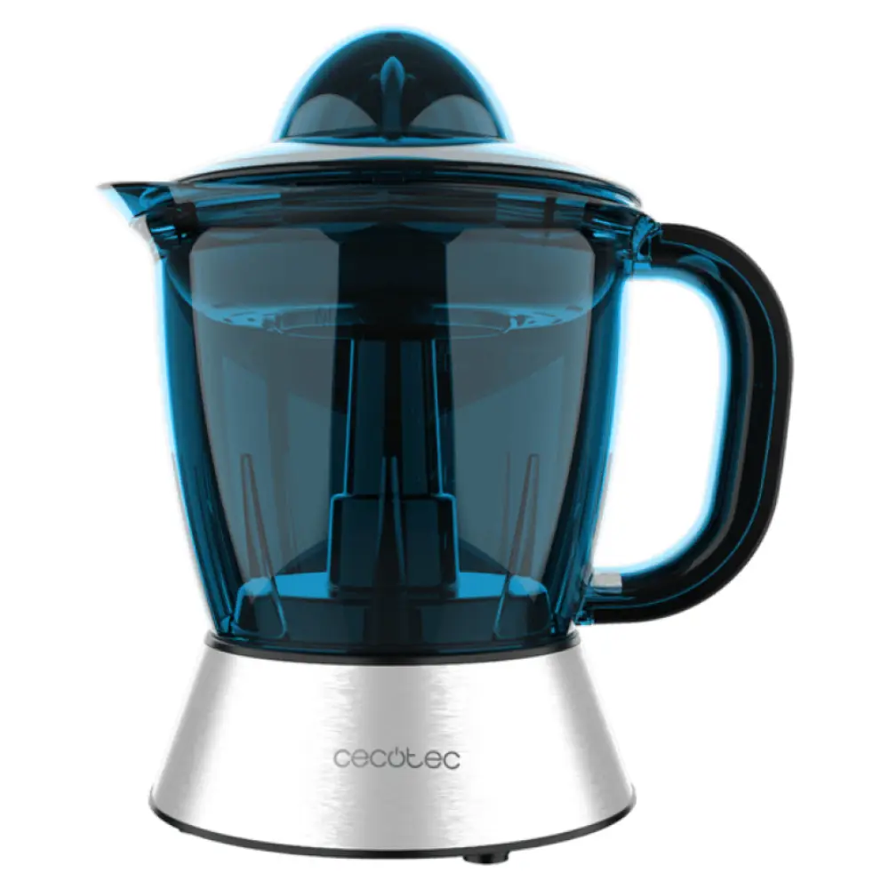 Cecotec 03351 exprimidor Exprimidor lenta 40 W Negro. Azul. Acero inoxidable