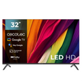 Televisor LED CECOTEC 32" HD Smart TV negro, pantalla grande y moderna para entretenimiento en el hogar.