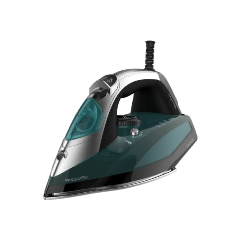 Cecotec 05521 plancha Plancha vapor-seco Suela de aluminio 2600 W Negro. Verde