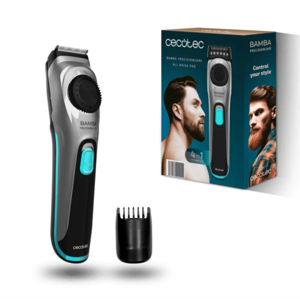 Cecotec Bamba PrecisionCare AllDrive Pro Negro. Plata Ión de litio