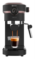 Cafetera CECOTEC Cecotec Cafelizzia 890 Rose Pro automática, máquina de espresso con capacidad de 1.1 litros.