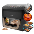 Cecotec Cecofry&Grill Smokin' 11000 Plus Sencillo 11 L Independiente 2900 W Freidora de aire caliente Negro