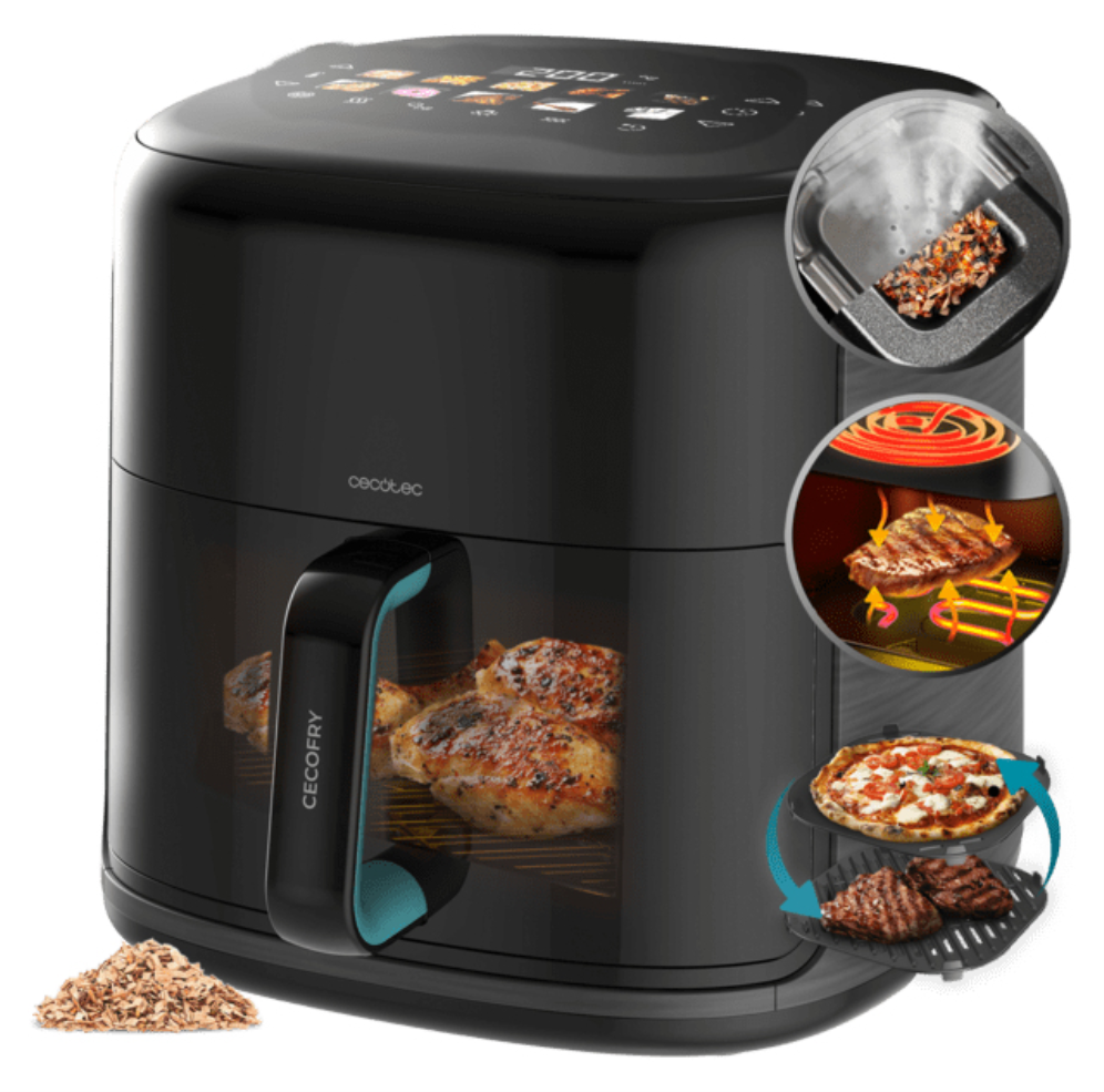 CECOTEC CECOFRY&GRILL SMOKIN'PRIME 8500 - detalle