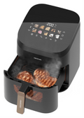 Cecotec Cecofry&Grill Smokin' 6500 Sencillo 6.5 L Independiente 2200 W Freidora de aire caliente Negro. Marrón