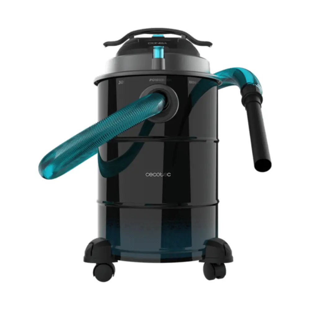 Cecotec Conga Ash 6000 EasyGo Home XL 1500 AW 30 L Negro. Turquesa