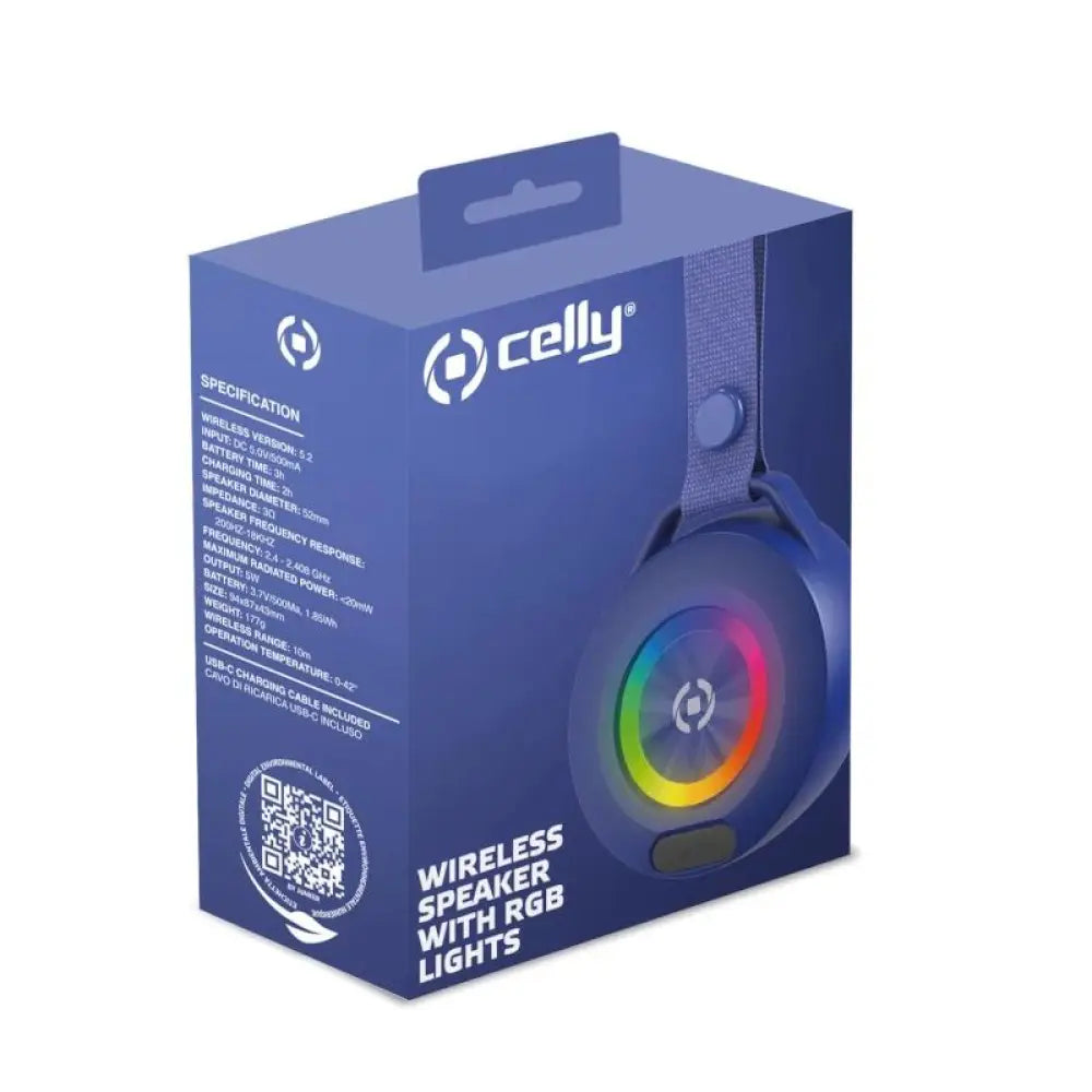 Celly Altavoz Summer Azul - detalle
