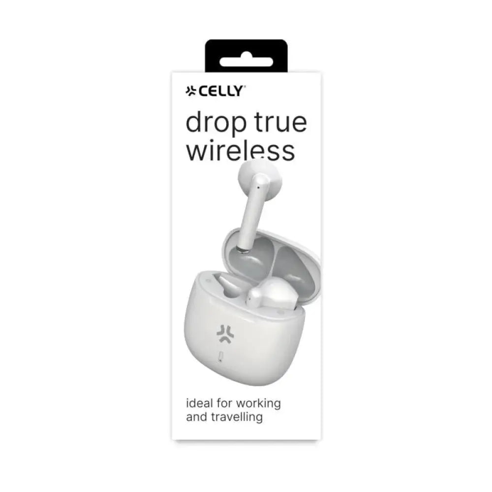 Celly Auricular True EARBUDS BUZ Blanco - detalle