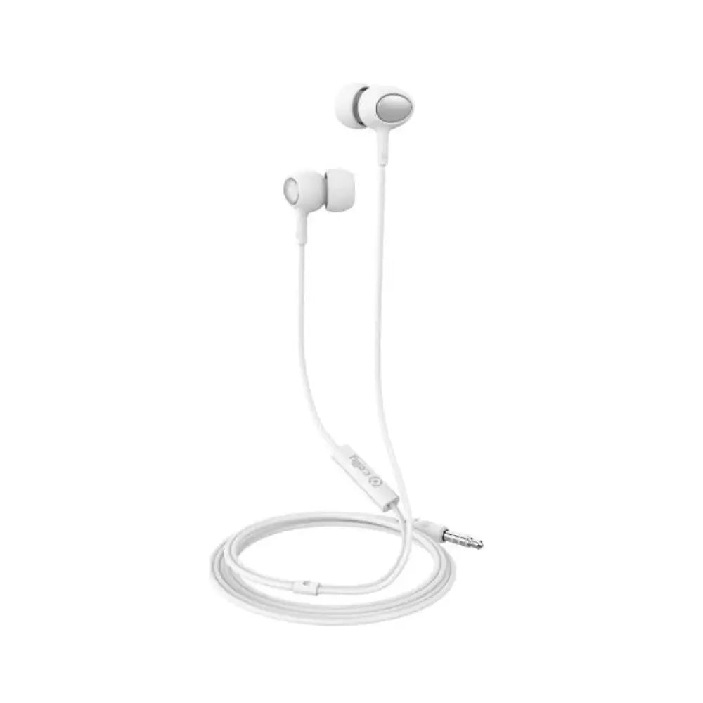 Celly Auriculares con micrófono Jack 3.5 ST Negro