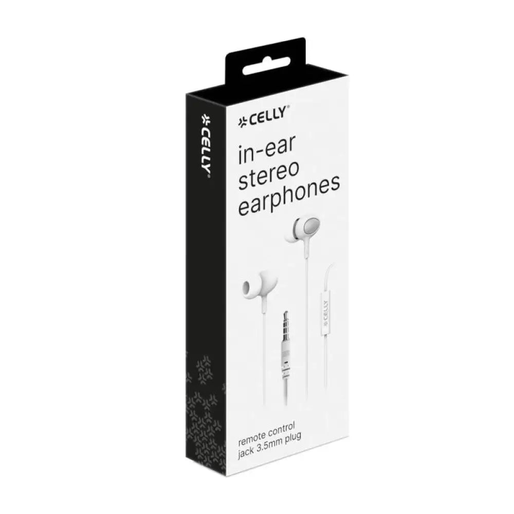 Celly Auriculares con micrófono Jack 3.5 ST Negro - detalle