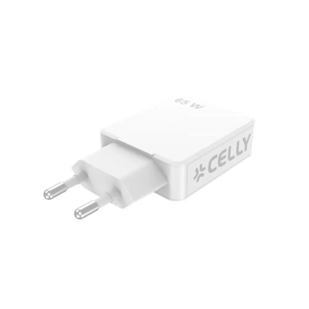 Celly Cargador  2 Usb-C 65w - detalle