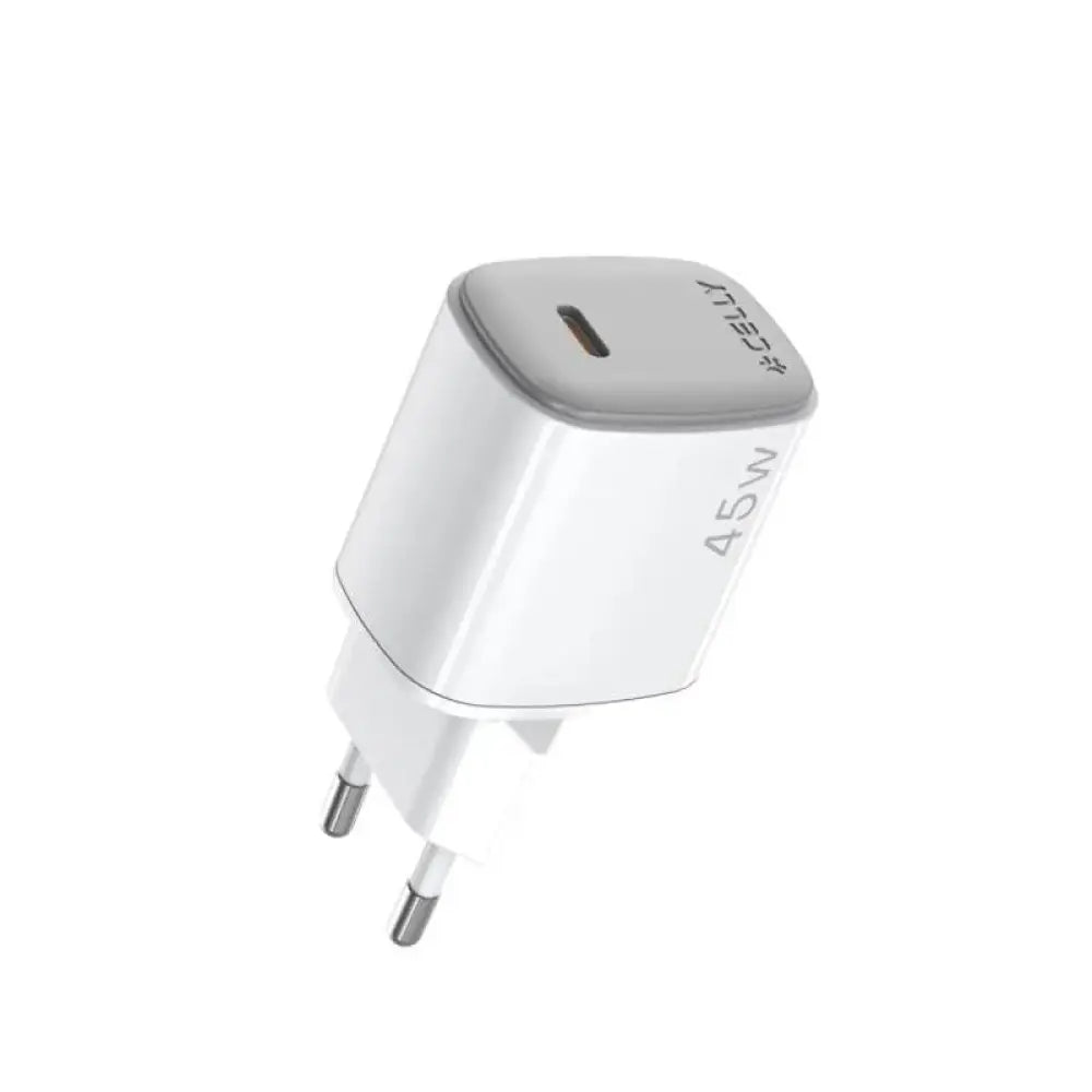 Celly Cargador  45W Usb-C + Cable Usb-C - detalle