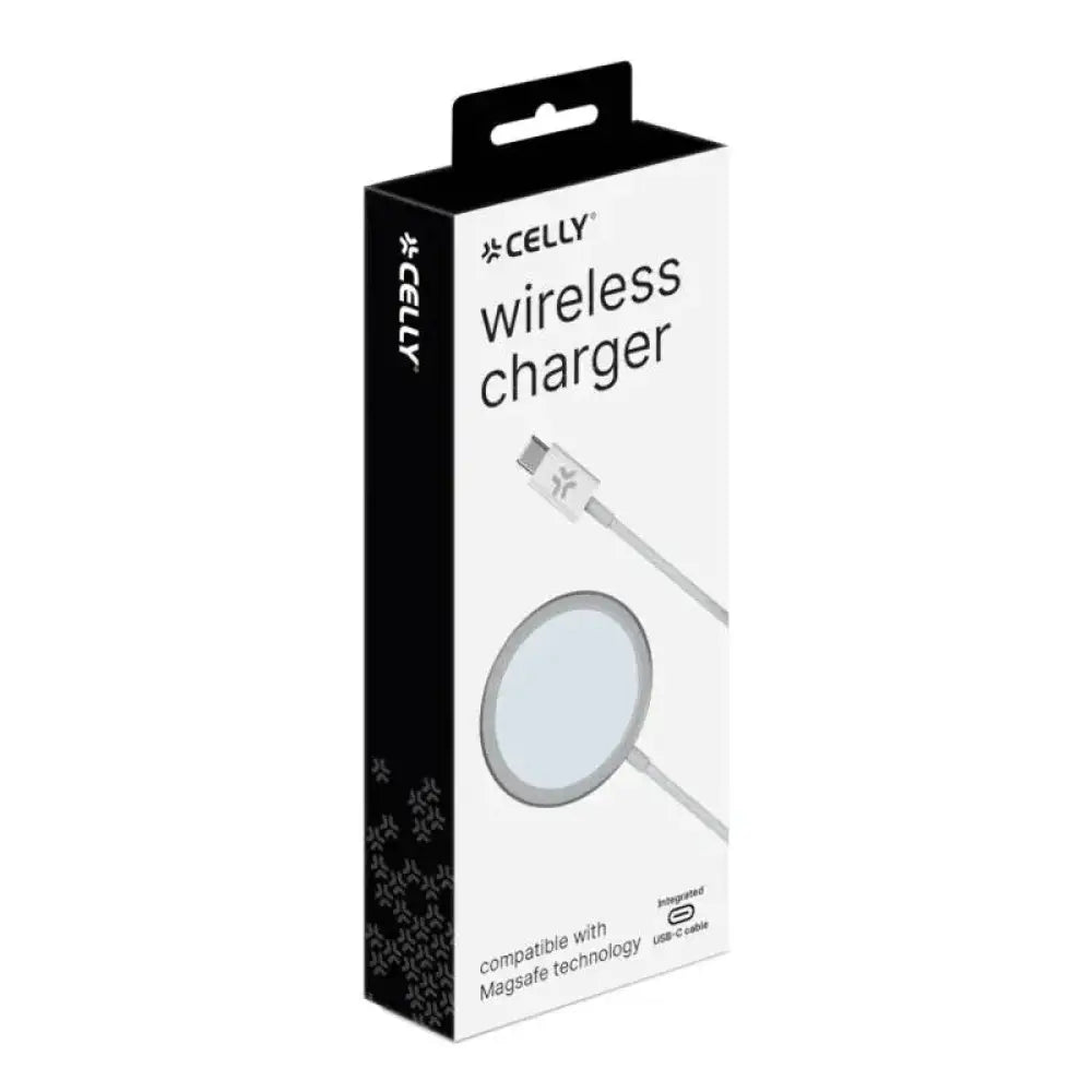 Celly Cargador MAGSAFE 15w Blanco - detalle