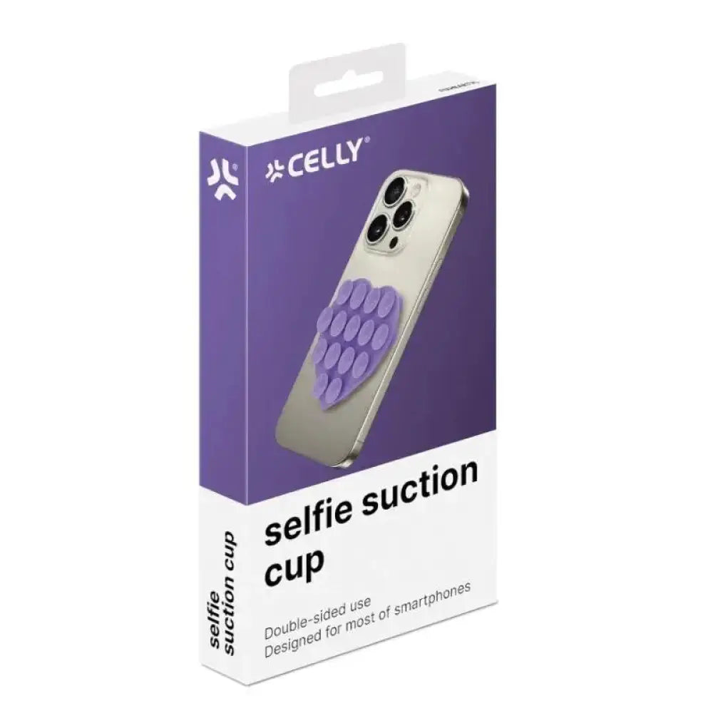 Celly Ventosa corazón Morado - detalle